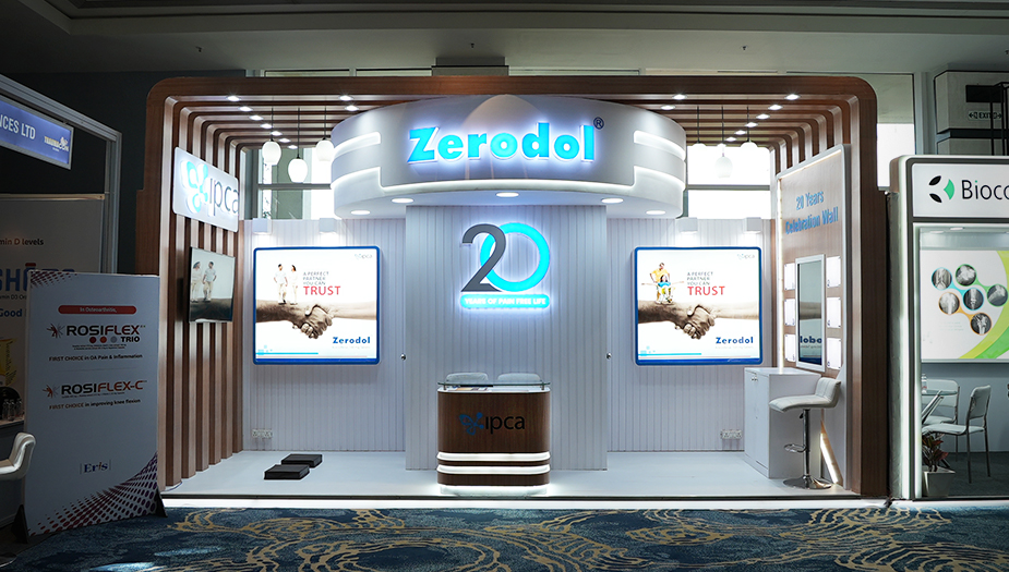 Zerodol’s interactive booth at Traumacon, designed by Radical Concepts & Events LLP
